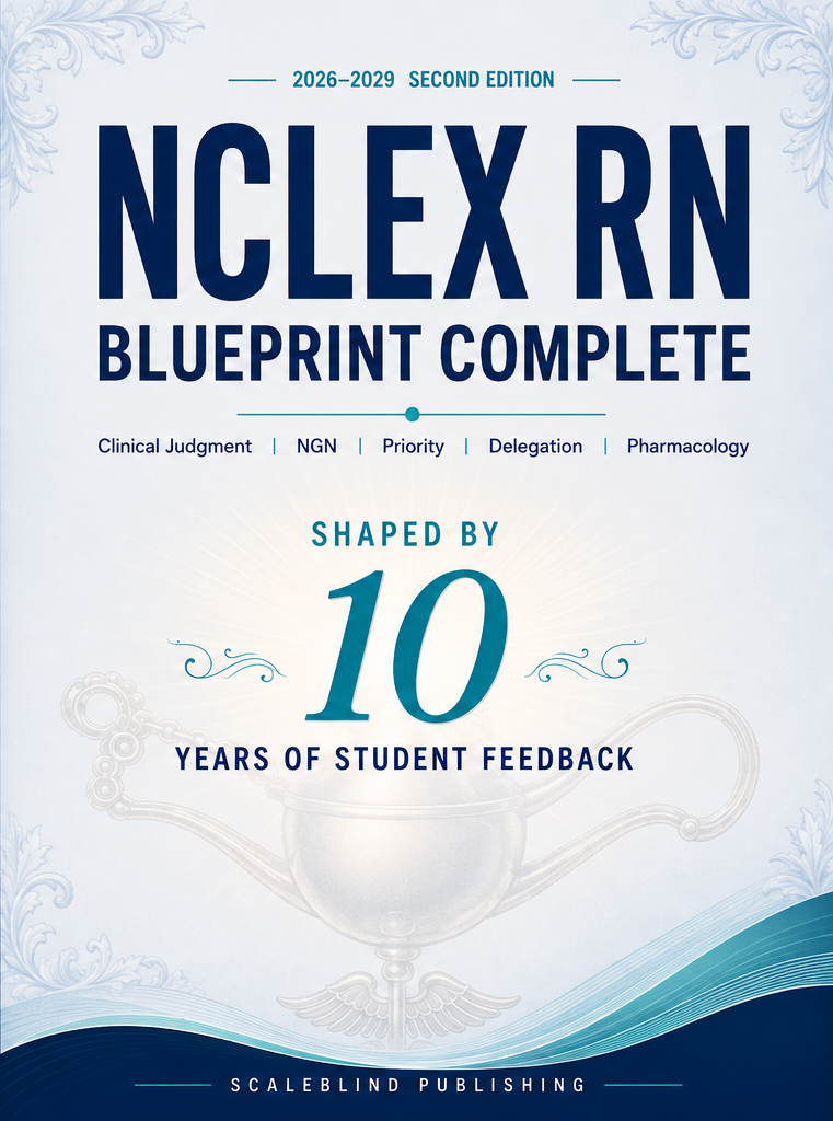 NCLEX RN Blueprint Complete book cover